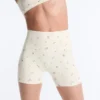 Pantalones cortos de talle alto Evermove de 10 cm con estampado floral