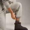 Pantalones de chándal de algodón de corte holgado Pantalones de chándal de algodón de corte holgado