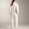 Sudadera con capucha de corte recto y modal cepillado Sudadera con capucha de corte recto y modal cepillado