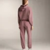 Sudadera con capucha de corte recto y modal cepillado