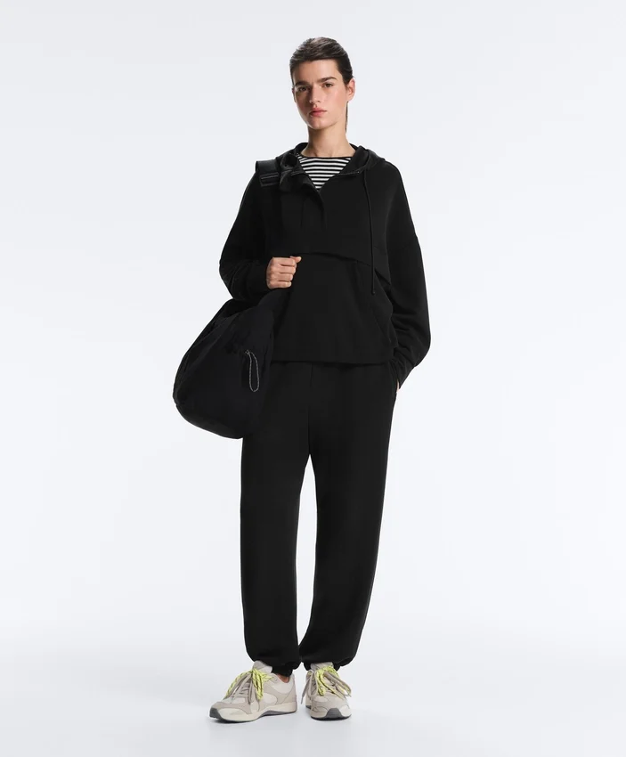 Sudadera con cremallera de modal Soft Touch de tacto suave Sudadera con cremallera de modal Soft Touch de tacto suave