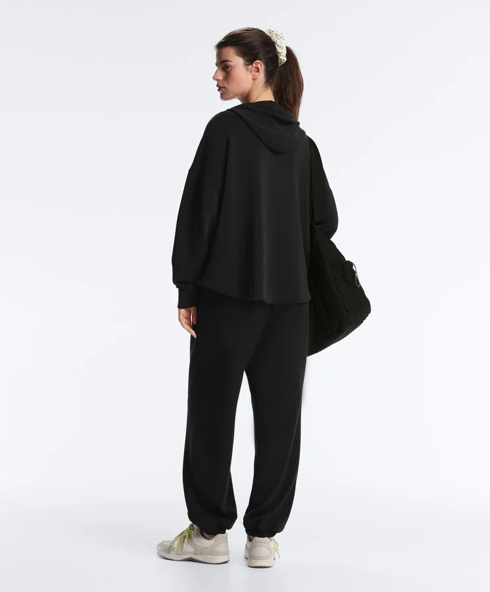 Sudadera con cremallera de modal Soft Touch de tacto suave Sudadera con cremallera de modal Soft Touch de tacto suave