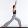 Pantalones de corte recto a rayas Comfortlux de talle alto
