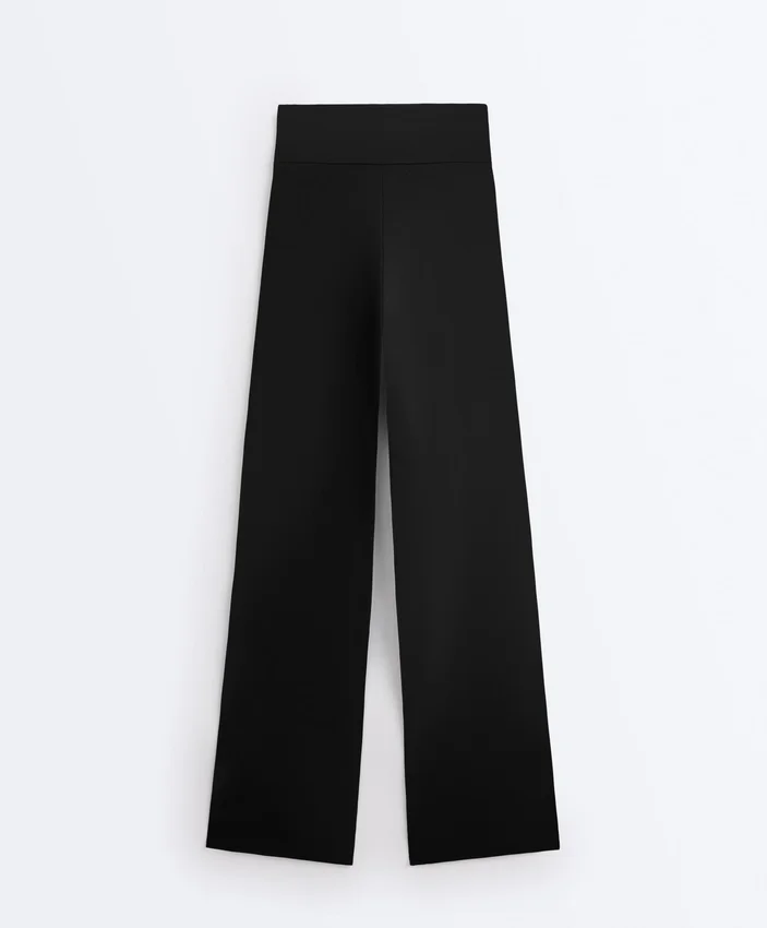 Pantalones de corte recto Comfortlux de talle alto Pantalones de corte recto Comfortlux de talle alto