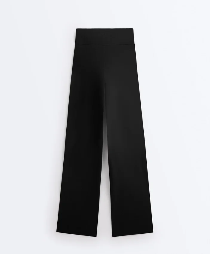 Pantalones de corte recto Comfortlux de talle alto Pantalones de corte recto Comfortlux de talle alto