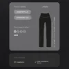 Pantalones de corte recto Comfortlux de talle alto Pantalones de corte recto Comfortlux de talle alto