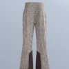 Pantalones de esquí elásticos, acampanados y de talle alto, con estampado resistente al agua Pantalones de esquí elásticos, acampanados y de talle alto, con estampado resistente al agua