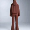 Pantalones de esquí elásticos, acampanados y de talle alto, resistentes al agua Pantalones de esquí elásticos, acampanados y de talle alto, resistentes al agua