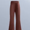 Pantalones de esquí elásticos, acampanados y de talle alto, resistentes al agua Pantalones de esquí elásticos, acampanados y de talle alto, resistentes al agua