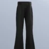 Pantalones de esquí elásticos, acampanados y de talle alto, resistentes al agua Pantalones de esquí elásticos, acampanados y de talle alto, resistentes al agua