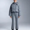 Chaqueta corta de esquí ligera, 80 % plumón y 20 % Minardi Piume, resistente al agua Chaqueta corta de esquí ligera, 80 % plumón y 20 % Minardi Piume, resistente al agua