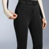 Pantalones de esquí elásticos, acampanados y de talle alto, resistentes al agua Pantalones de esquí elásticos, acampanados y de talle alto, resistentes al agua