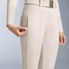 Pantalones de esquí elásticos, acampanados y de talle alto, resistentes al agua Pantalones de esquí elásticos, acampanados y de talle alto, resistentes al agua