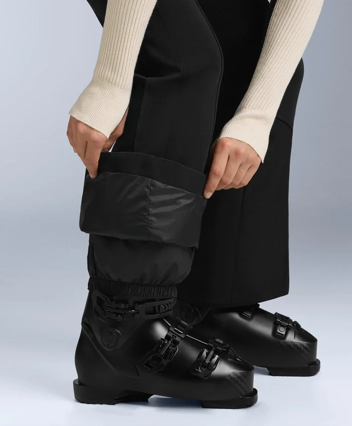 Pantalones de esquí elásticos, acampanados y de talle alto, resistentes al agua Pantalones de esquí elásticos, acampanados y de talle alto, resistentes al agua