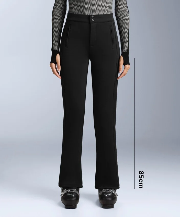 Pantalones de esquí elásticos, acampanados y resistentes al agua Pantalones de esquí elásticos, acampanados y resistentes al agua