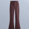 Pantalones de esquí elásticos acampanados y resistentes al agua Pantalones de esquí elásticos acampanados y resistentes al agua