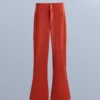 Pantalones de esquí elásticos acampanados y resistentes al agua Pantalones de esquí elásticos acampanados y resistentes al agua