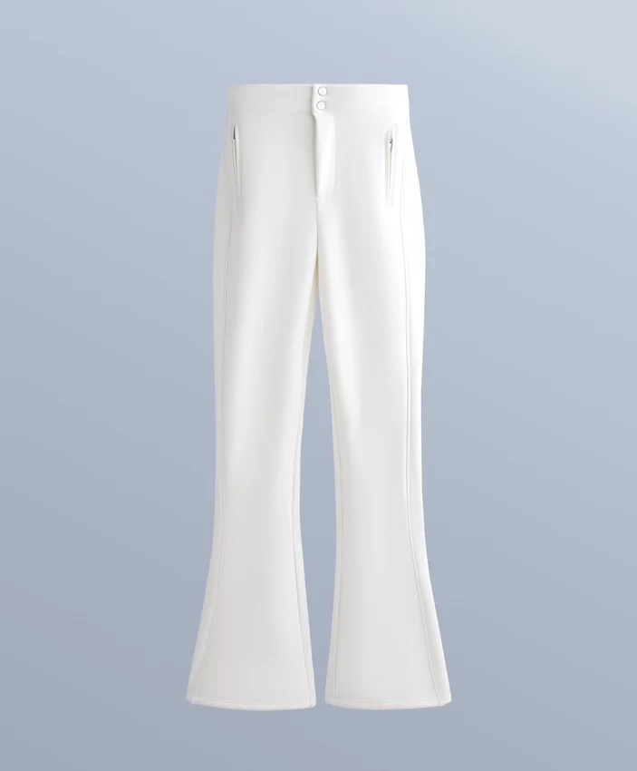 Pantalones de esquí elásticos acampanados y resistentes al agua Pantalones de esquí elásticos acampanados y resistentes al agua