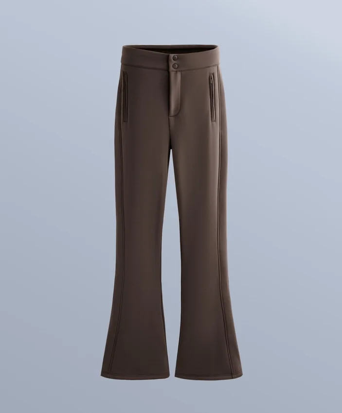 Pantalones de esquí elásticos acampanados y resistentes al agua Pantalones de esquí elásticos acampanados y resistentes al agua