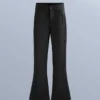 Pantalones de esquí elásticos acampanados y resistentes al agua Pantalones de esquí elásticos acampanados y resistentes al agua