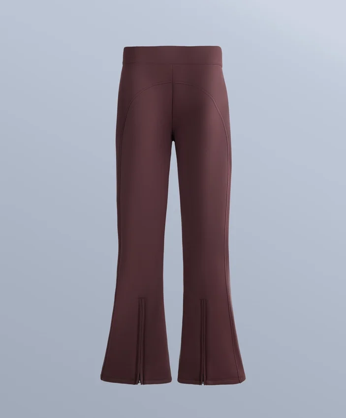 Pantalones de esquí elásticos acampanados y resistentes al agua Pantalones de esquí elásticos acampanados y resistentes al agua
