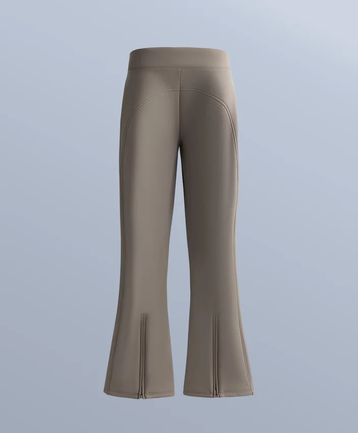 Pantalones de esquí elásticos acampanados y resistentes al agua Pantalones de esquí elásticos acampanados y resistentes al agua