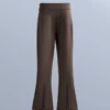 Pantalones de esquí elásticos acampanados y resistentes al agua Pantalones de esquí elásticos acampanados y resistentes al agua