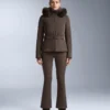 Pantalones de esquí elásticos acampanados y resistentes al agua Pantalones de esquí elásticos acampanados y resistentes al agua