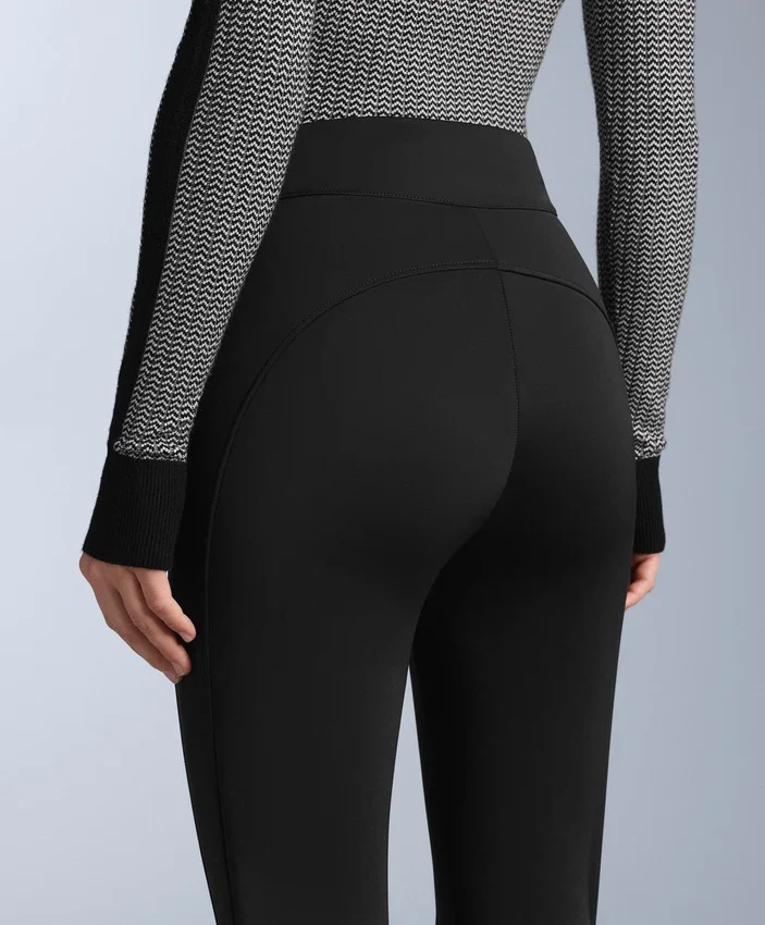 Pantalones de esquí elásticos acampanados y resistentes al agua Pantalones de esquí elásticos acampanados y resistentes al agua