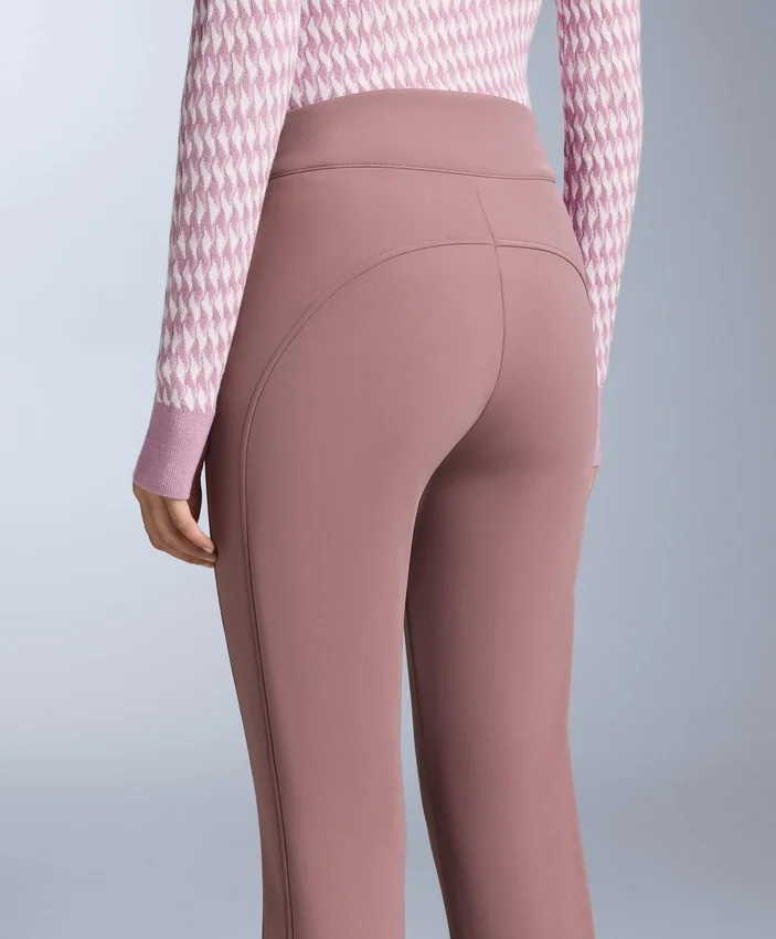 Pantalones de esquí elásticos acampanados y resistentes al agua Pantalones de esquí elásticos acampanados y resistentes al agua