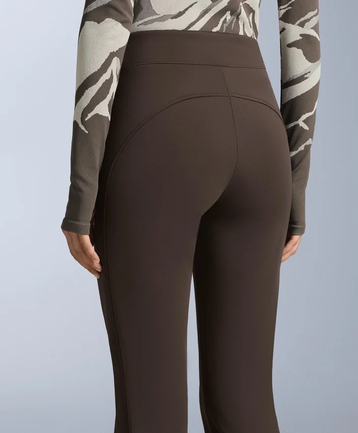 Pantalones de esquí elásticos, acampanados y resistentes al agua Pantalones de esquí elásticos, acampanados y resistentes al agua