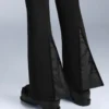 Pantalones de esquí elásticos acampanados y resistentes al agua Pantalones de esquí elásticos acampanados y resistentes al agua