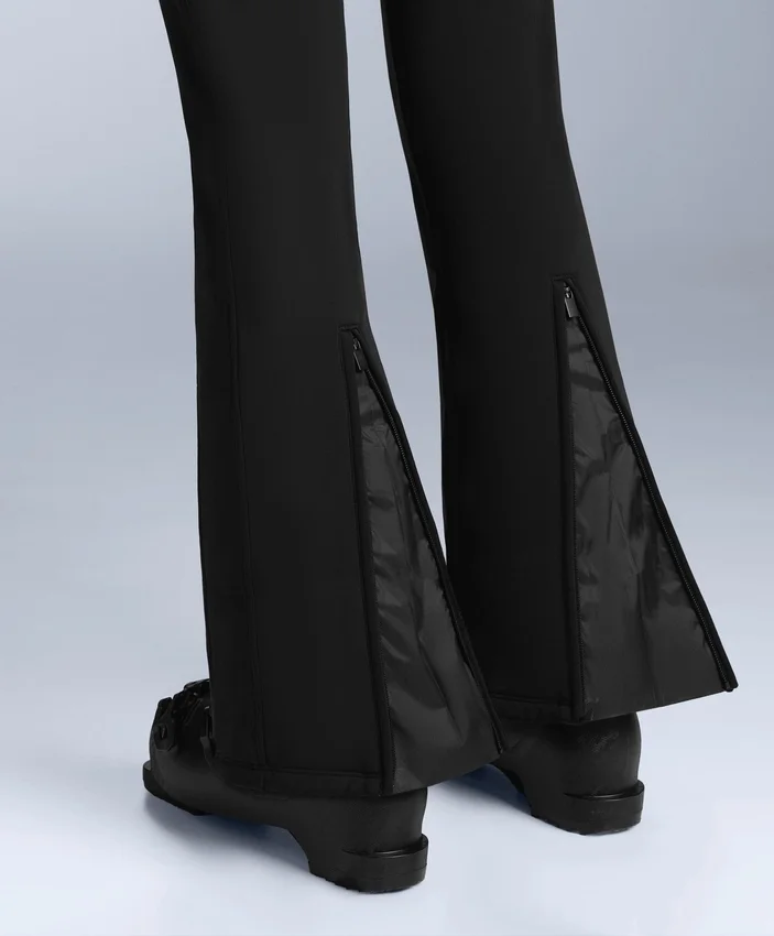 Pantalones de esquí elásticos acampanados y resistentes al agua Pantalones de esquí elásticos acampanados y resistentes al agua