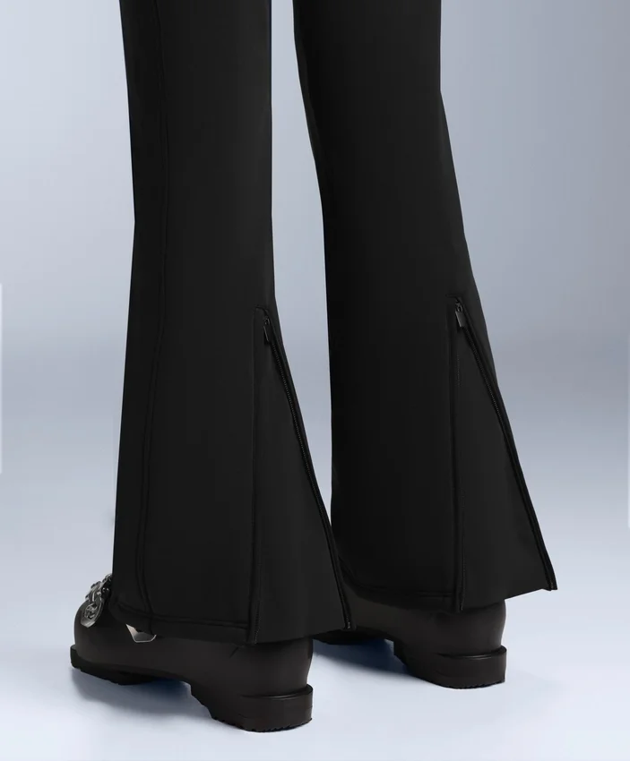 Pantalones de esquí elásticos, acampanados y resistentes al agua Pantalones de esquí elásticos, acampanados y resistentes al agua