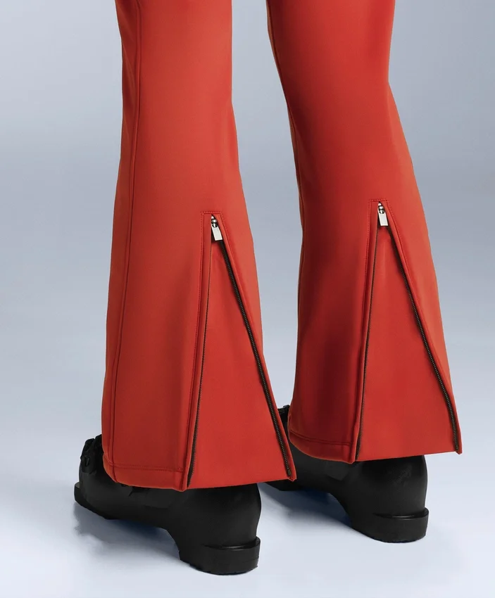 Pantalones de esquí elásticos acampanados y resistentes al agua Pantalones de esquí elásticos acampanados y resistentes al agua