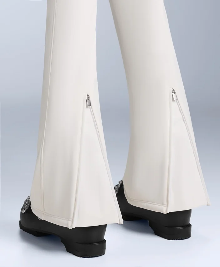 Pantalones de esquí elásticos, acampanados y resistentes al agua Pantalones de esquí elásticos, acampanados y resistentes al agua