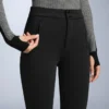 Pantalones de esquí elásticos, acampanados y resistentes al agua Pantalones de esquí elásticos, acampanados y resistentes al agua