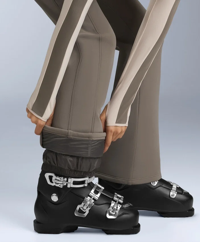 Pantalones de esquí elásticos acampanados y resistentes al agua Pantalones de esquí elásticos acampanados y resistentes al agua
