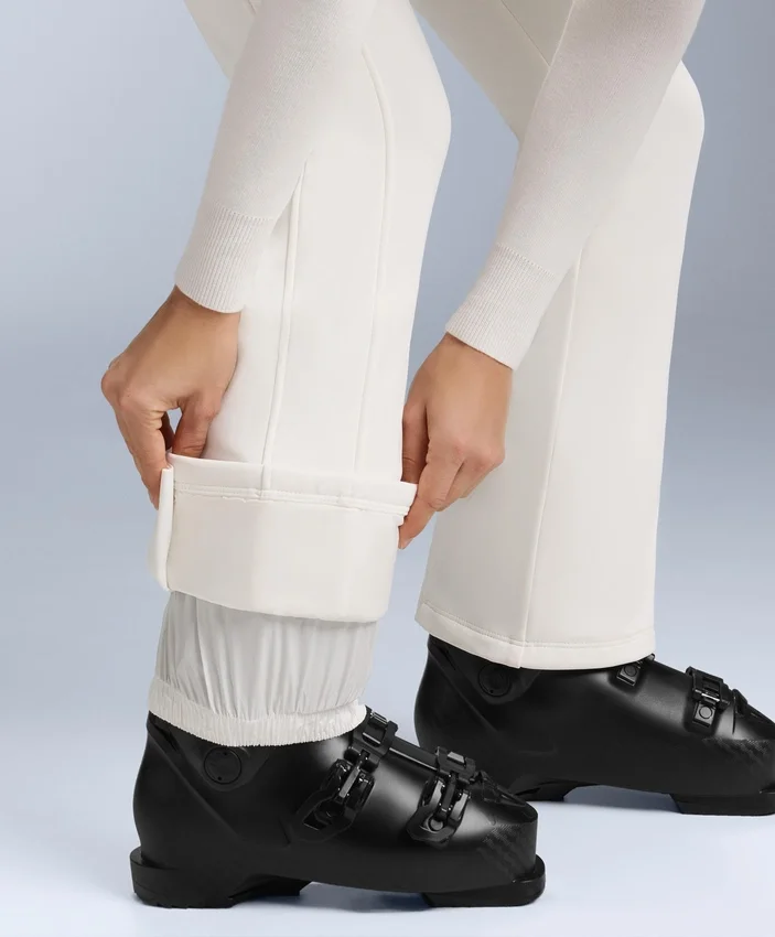 Pantalones de esquí elásticos acampanados y resistentes al agua Pantalones de esquí elásticos acampanados y resistentes al agua