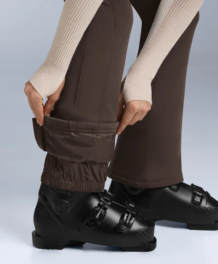 Pantalones de esquí elásticos acampanados y resistentes al agua Pantalones de esquí elásticos acampanados y resistentes al agua