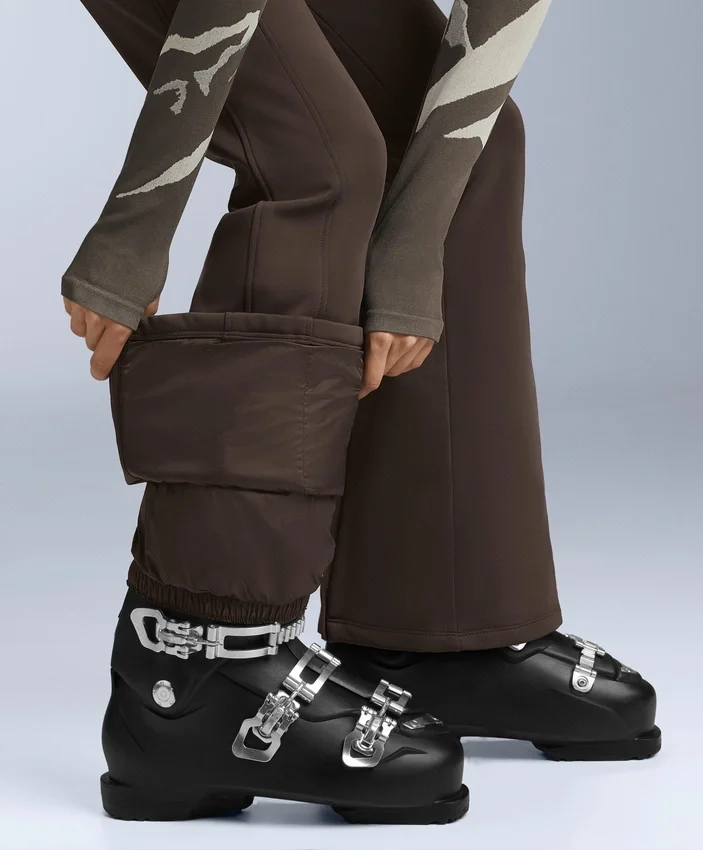Pantalones de esquí elásticos, acampanados y resistentes al agua Pantalones de esquí elásticos, acampanados y resistentes al agua
