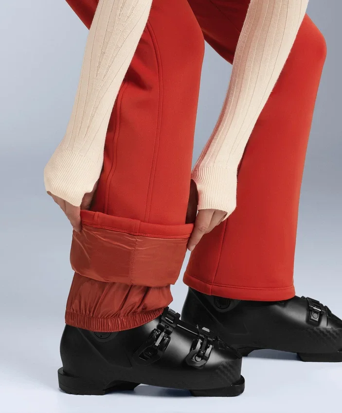 Pantalones de esquí elásticos acampanados y resistentes al agua Pantalones de esquí elásticos acampanados y resistentes al agua