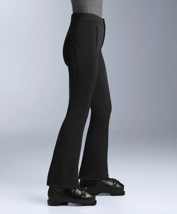 Pantalones de esquí elásticos acampanados y resistentes al agua Pantalones de esquí elásticos acampanados y resistentes al agua