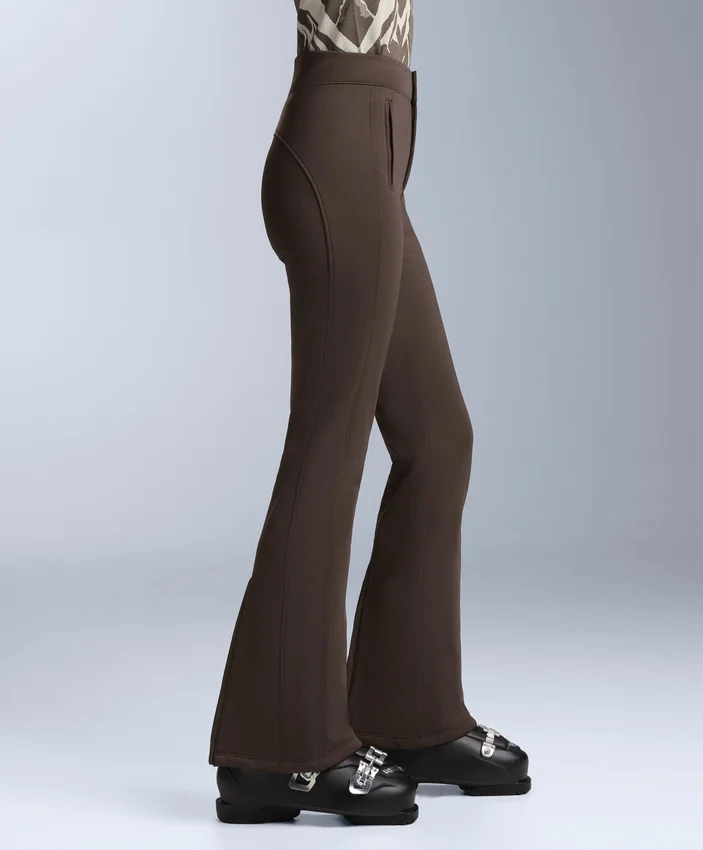 Pantalones de esquí elásticos, acampanados y resistentes al agua Pantalones de esquí elásticos, acampanados y resistentes al agua