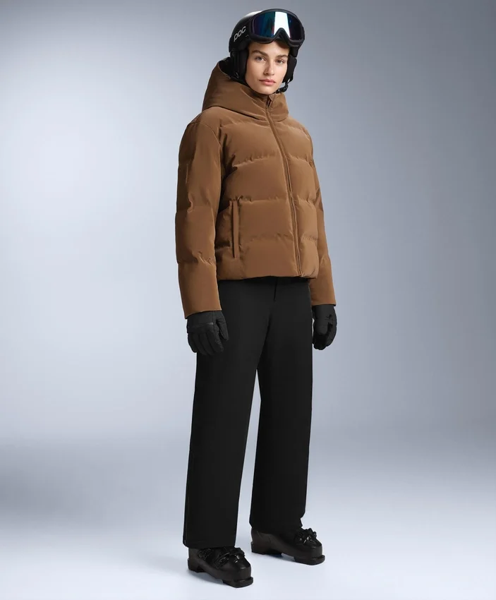Pantalones de esquí impermeables de corte recto holgado Primaloft® Feel the Performance Tm Pantalones de esquí impermeables de corte recto holgado Primaloft® Feel the Performance Tm