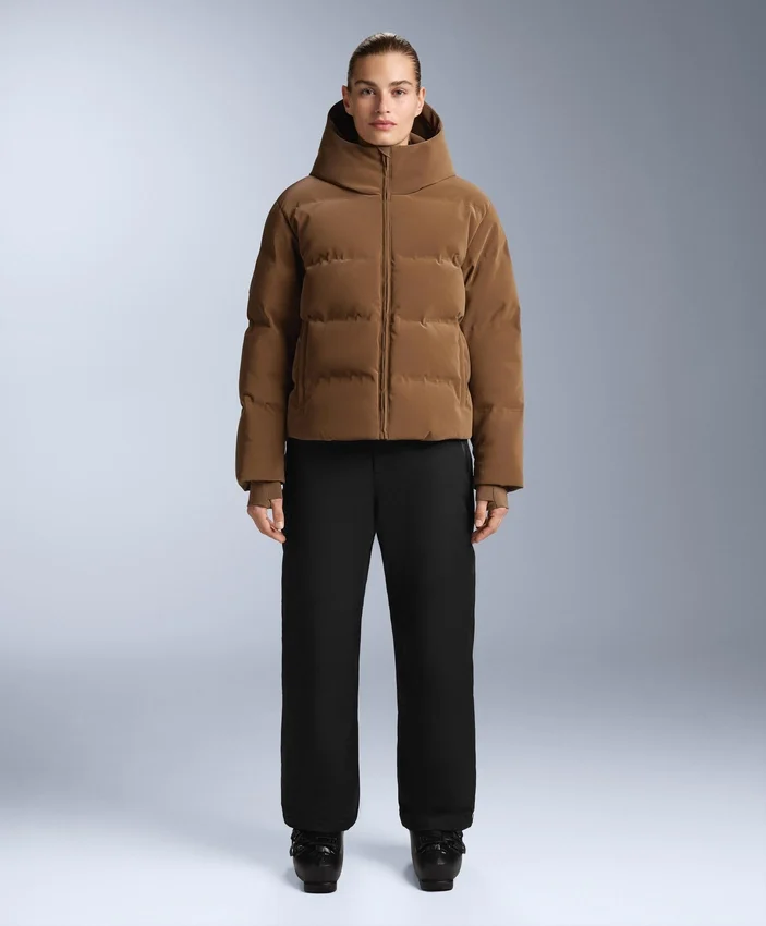 Pantalones de esquí impermeables de corte recto holgado Primaloft® Feel the Performance Tm Pantalones de esquí impermeables de corte recto holgado Primaloft® Feel the Performance Tm