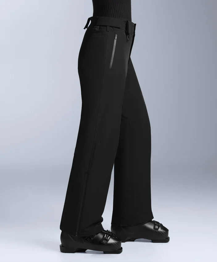 Pantalones de esquí impermeables de corte recto holgado Primaloft® Feel the Performance Tm Pantalones de esquí impermeables de corte recto holgado Primaloft® Feel the Performance Tm