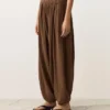 Pantalones de estilo globo 100 % algodón