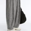 Pantalones de estilo globo de mezcla de lyocell con estampado de cuadros vichy Pantalones de estilo globo de mezcla de lyocell con estampado de cuadros vichy