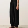 Pantalones de globo 100 % lino